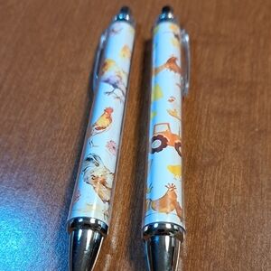2 Chicken Themed Pens / BUNDLE ONLY